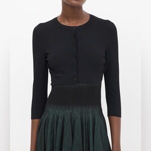 Alaïa Cropped Cardigan